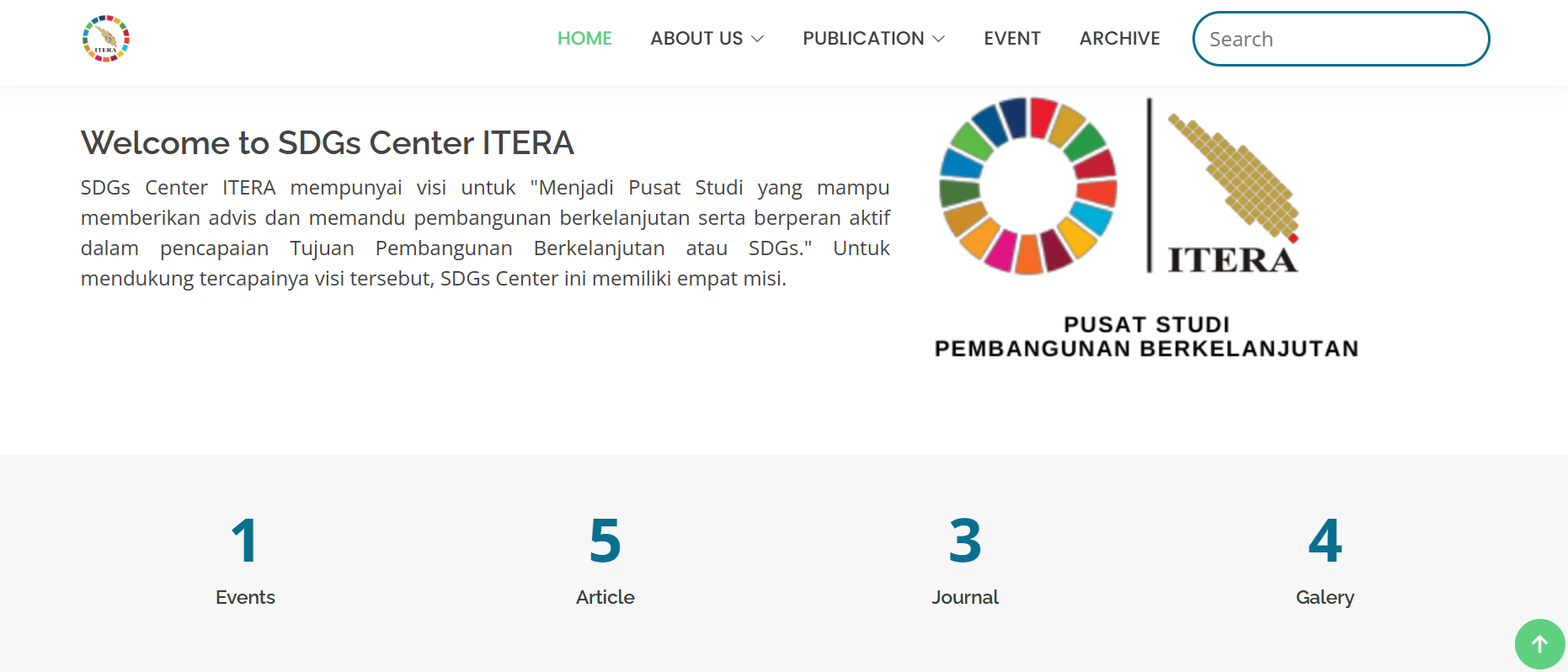 Project SDGS Center Itera
